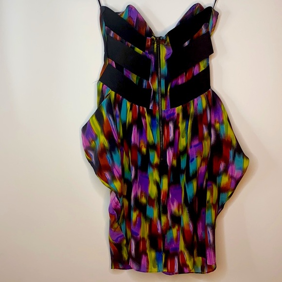 strapless, corset, elastic back with zipper dress - Picture 2 of 3